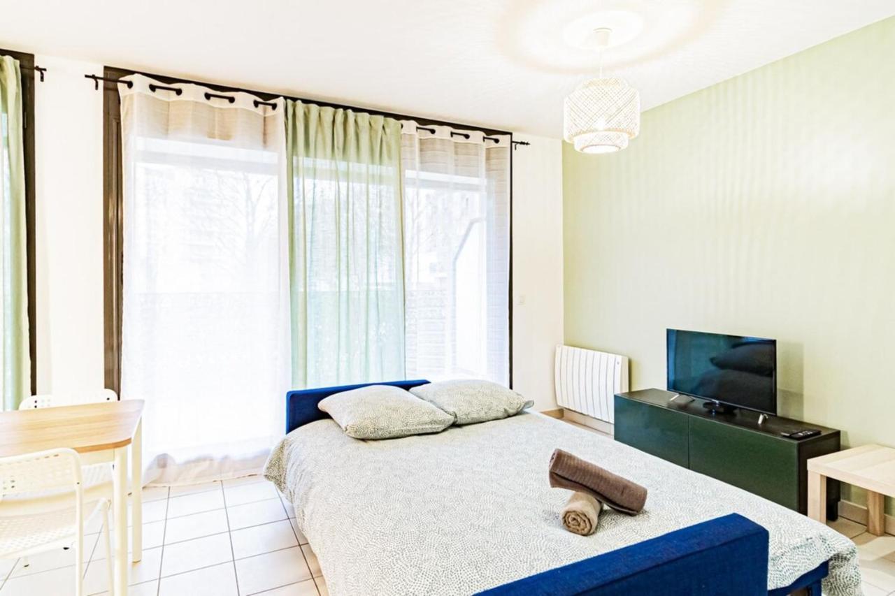 Le Petit Kaplan-Studio Cosy Avec Terrasse Lyon Buitenkant foto